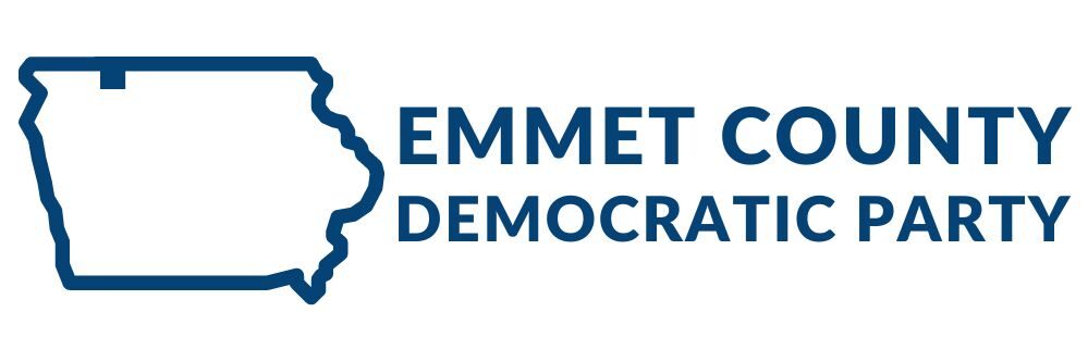 Emmet County Iowa Democratic Party Logo